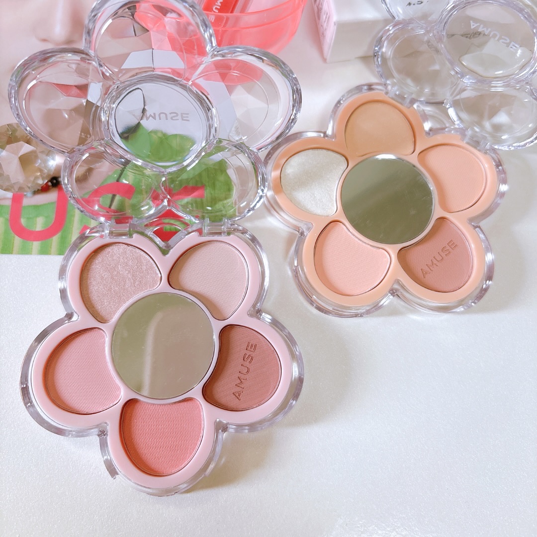 フローラアイパレット/AMUSE/アイシャドウを使ったクチコミ（3枚目）