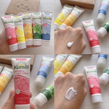 ハンド&ネイルクリームミニ 企画セット30ml*5/カミール/その他キットセットを使ったクチコミ(2枚目)