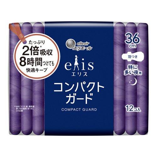 特に多い夜用 羽つき 36cm（12枚入）