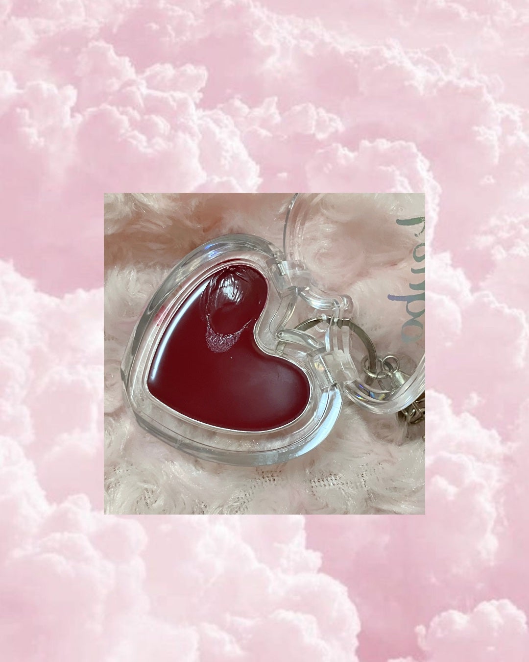 ハートキーリング リップ&チーク/keybo/口紅を使ったクチコミ(2枚目)