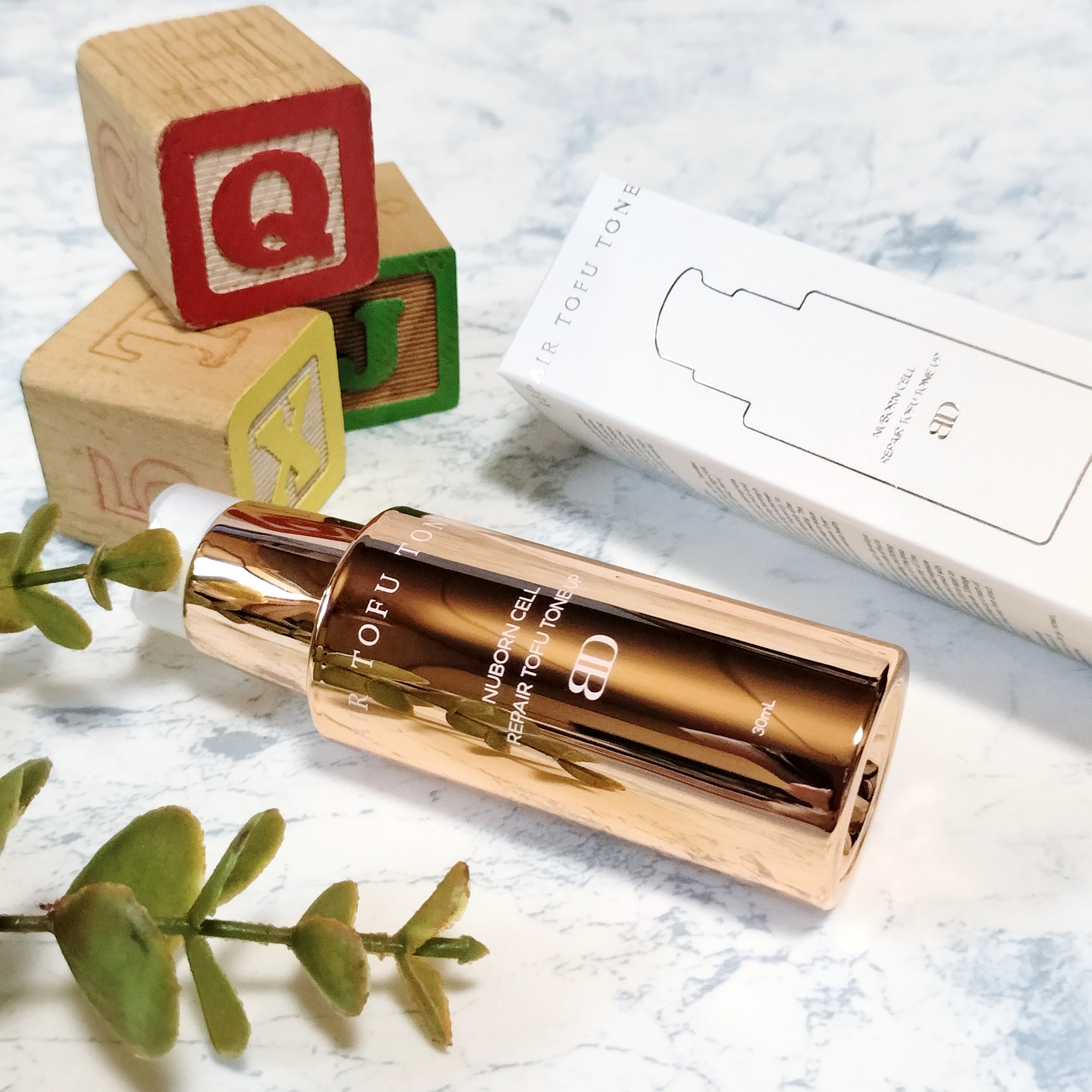 [ブランドゥブ]ヌボンセル リペア豆腐 トーンアップクリーム (SPF40・PA++)/BLANC DUBU/化粧下地を使ったクチコミ（2枚目）