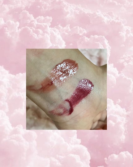 ハートキーリング リップ&チーク/keybo/口紅を使ったクチコミ(4枚目)