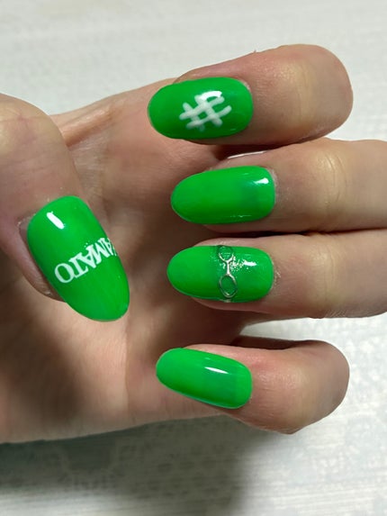 ジェルネイル(ライト対応)/セリア/ジェルネイルを使ったクチコミ(2枚目)