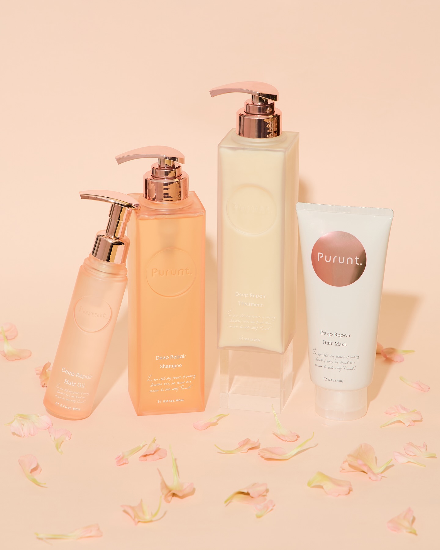 プルント ディープリペア美容液シャンプー／トリートメント/Purunt./市販シャンプーを使ったクチコミ（1枚目）