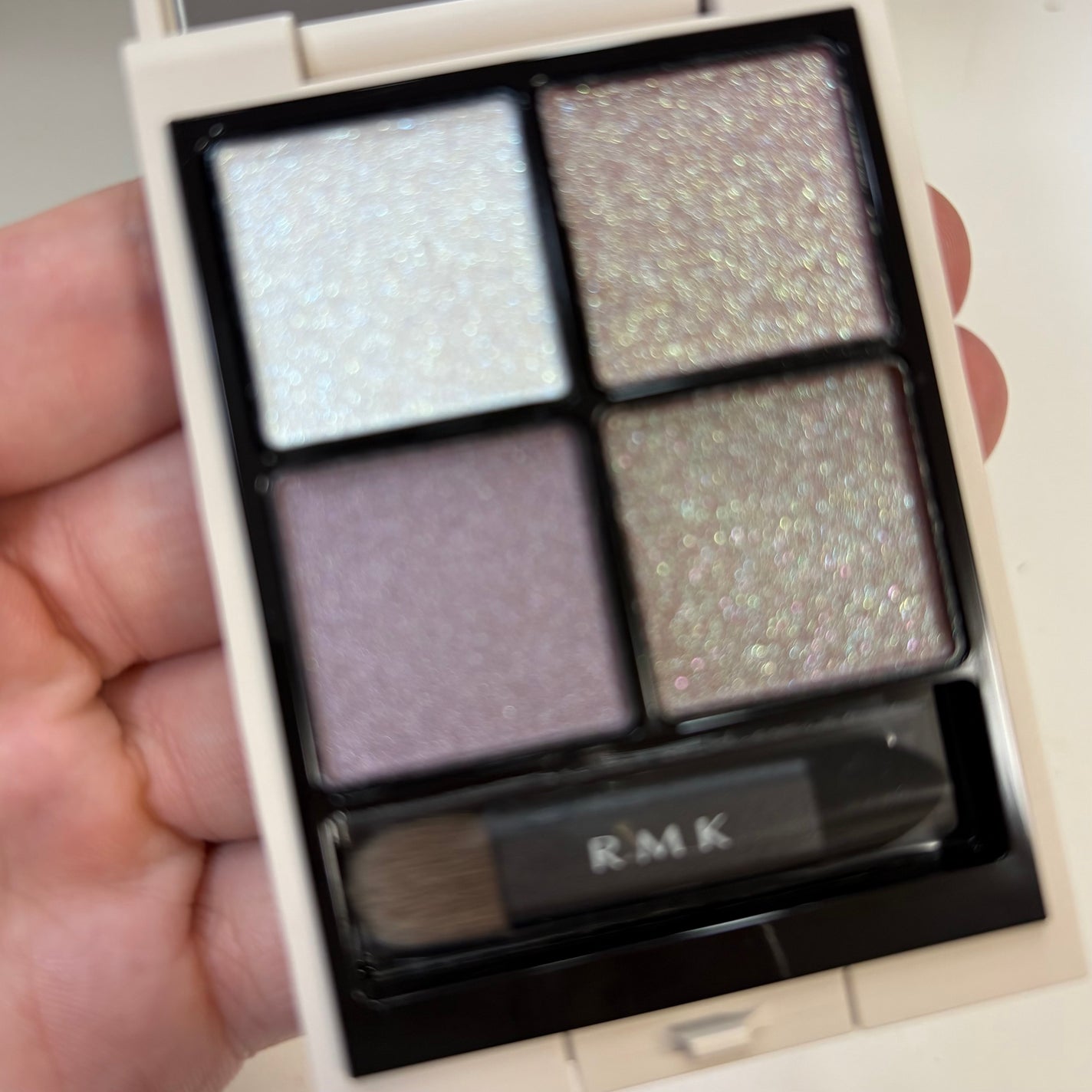 RMK シンクロマティック アイシャドウパレット/RMK/アイシャドウパレットを使ったクチコミ(2枚目)