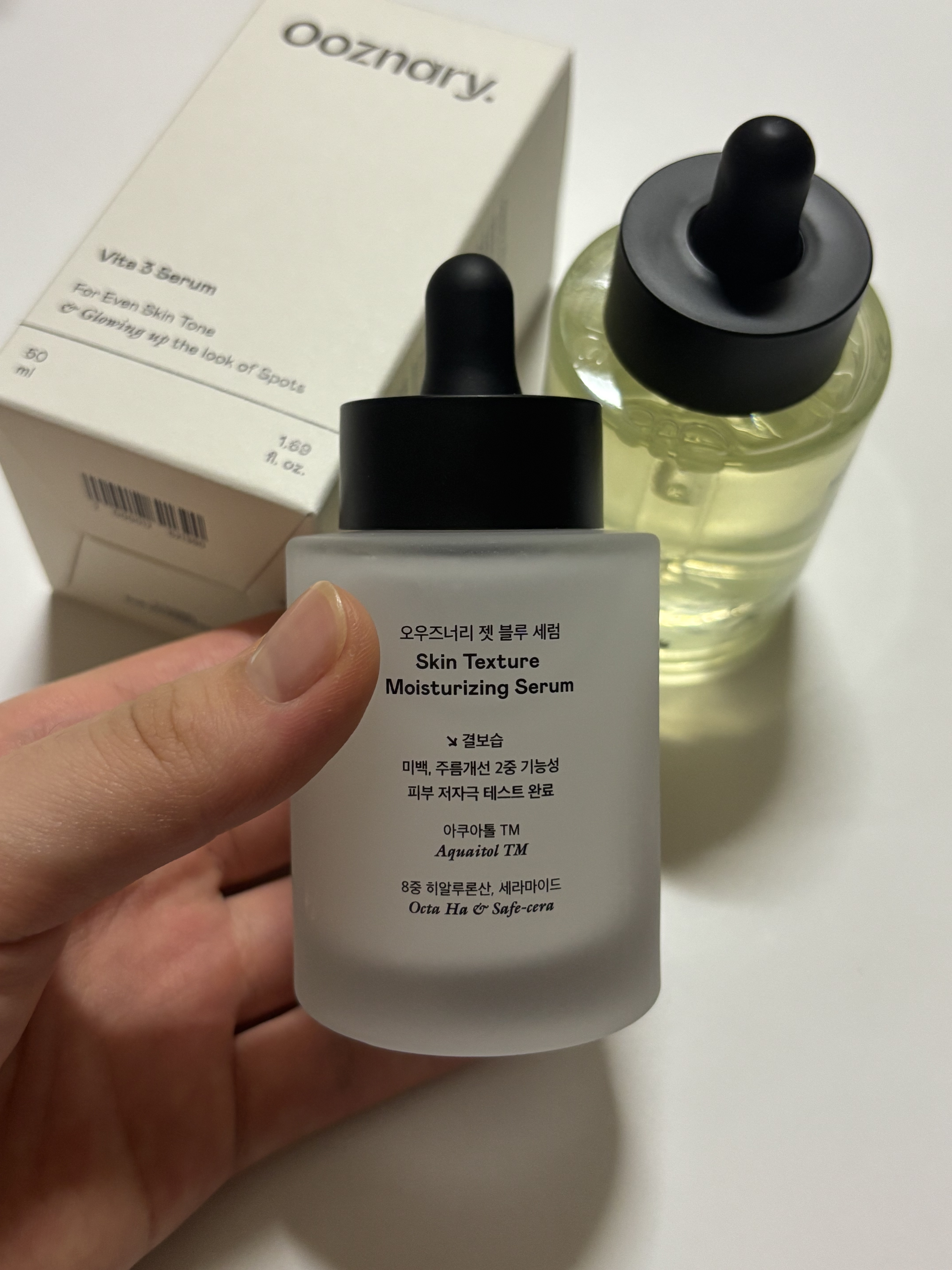 オーズナリージェットブルーセラム/オーズナリー/美容液を使ったクチコミ（2枚目）