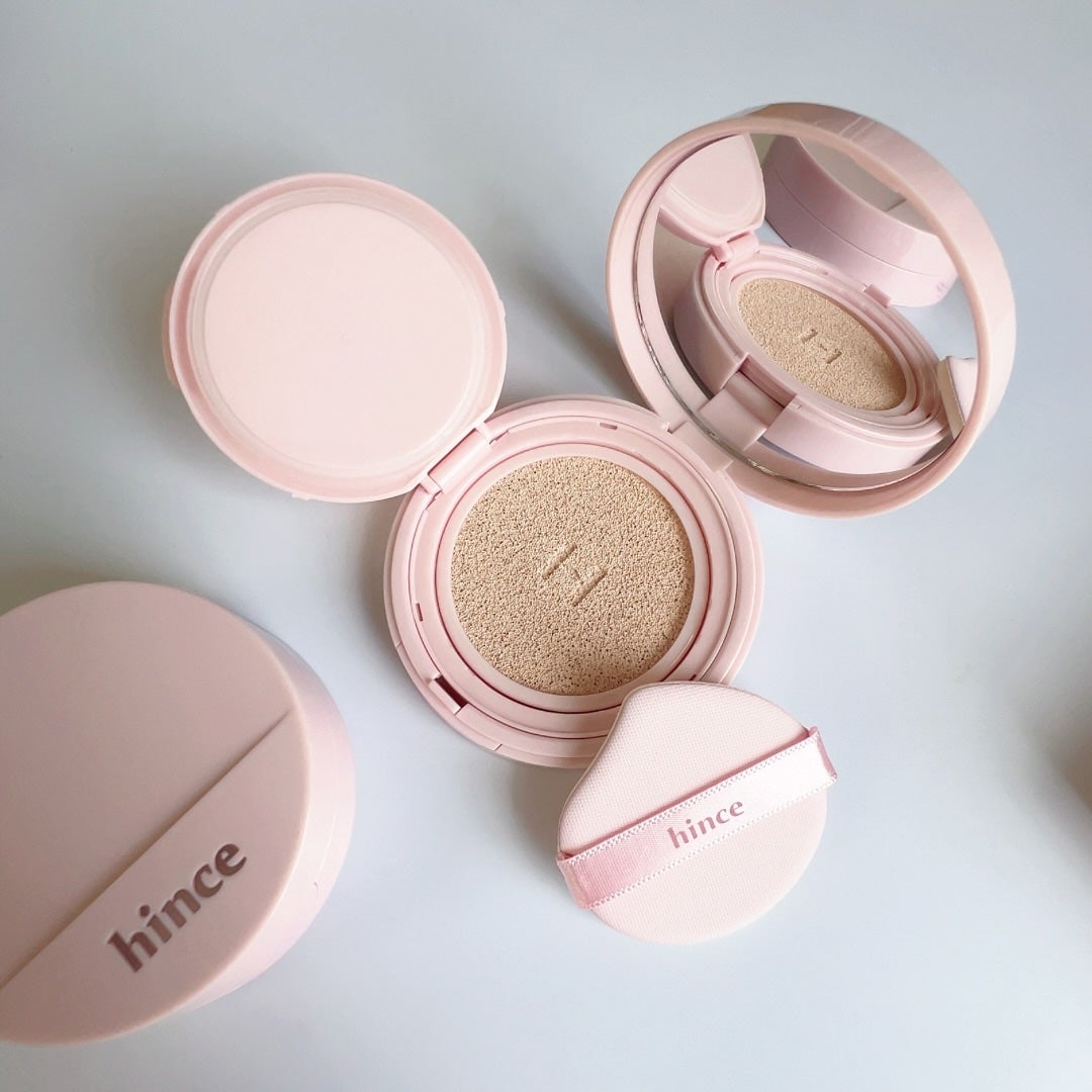 カバーマスターピンククッション/hince/クッションファンデーションを使ったクチコミ(3枚目)