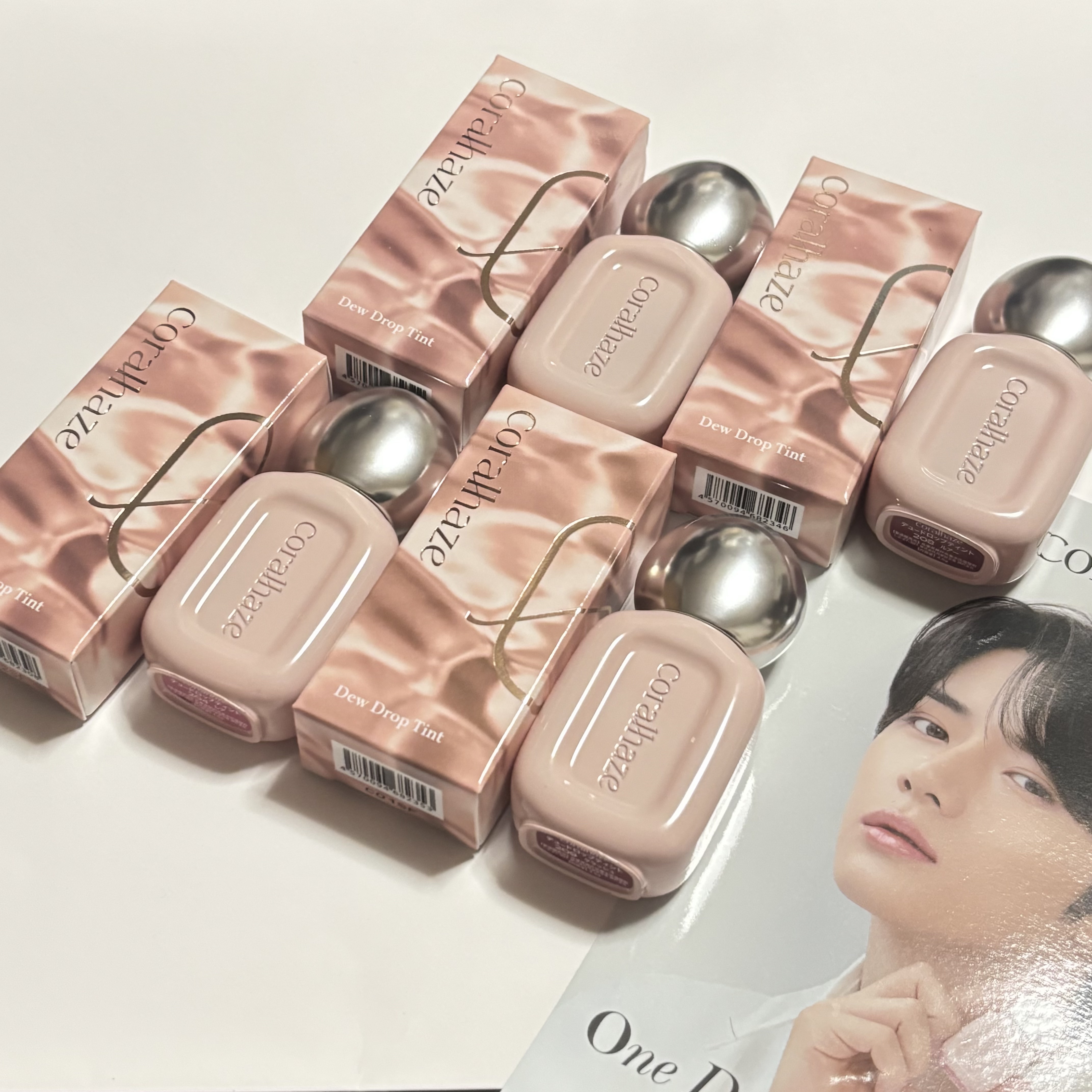 デュー ドロップ ティント/Coralhaze/リップティントを使ったクチコミ（1枚目）