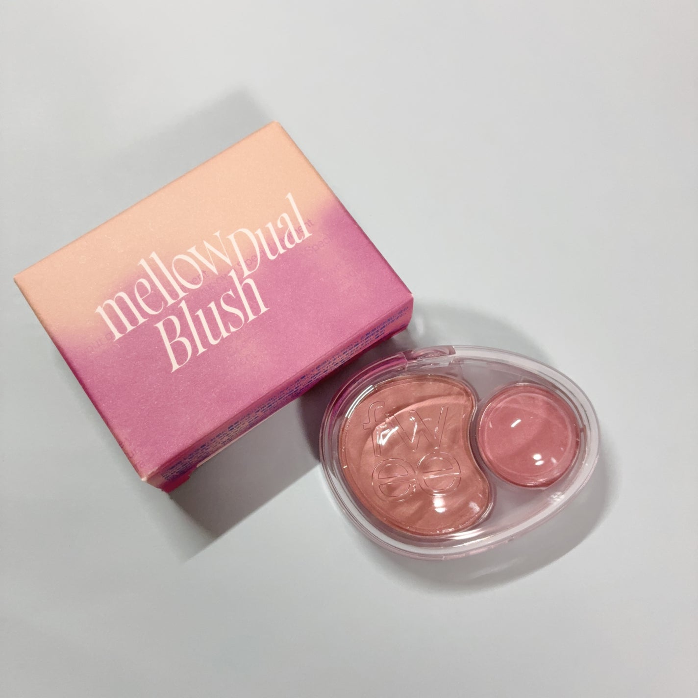 デュアルチークメロウ/fwee/ジェル・クリームチークを使ったクチコミ(1枚目)