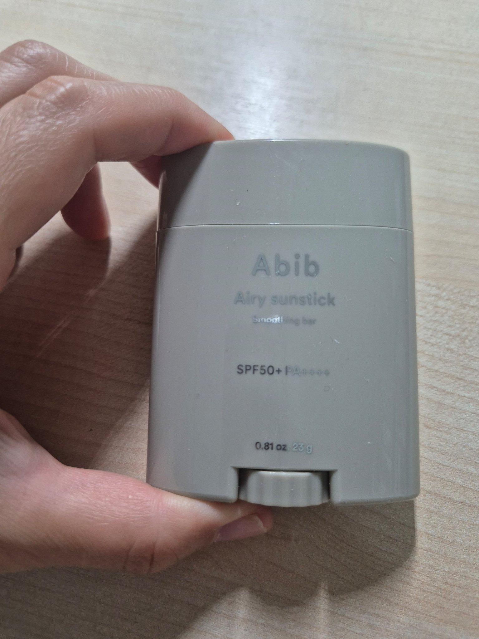 エアリーサンスティックスムージングバー/Abib /日焼け止めスティックを使ったクチコミ（1枚目）