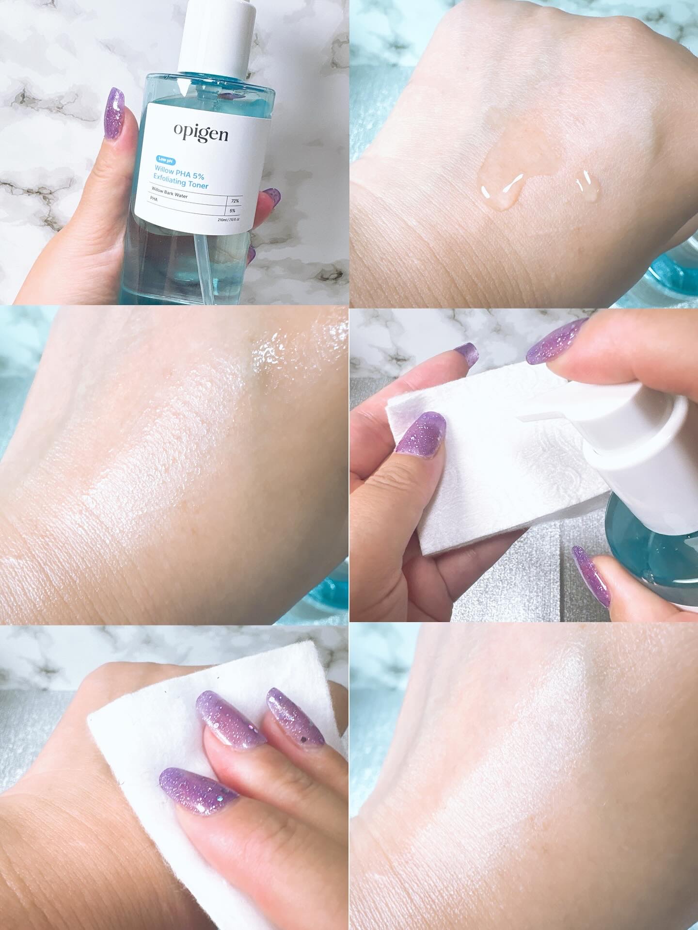 ウィロウPHA5%角質ケアトナー/opigen/化粧水を使ったクチコミ（3枚目）
