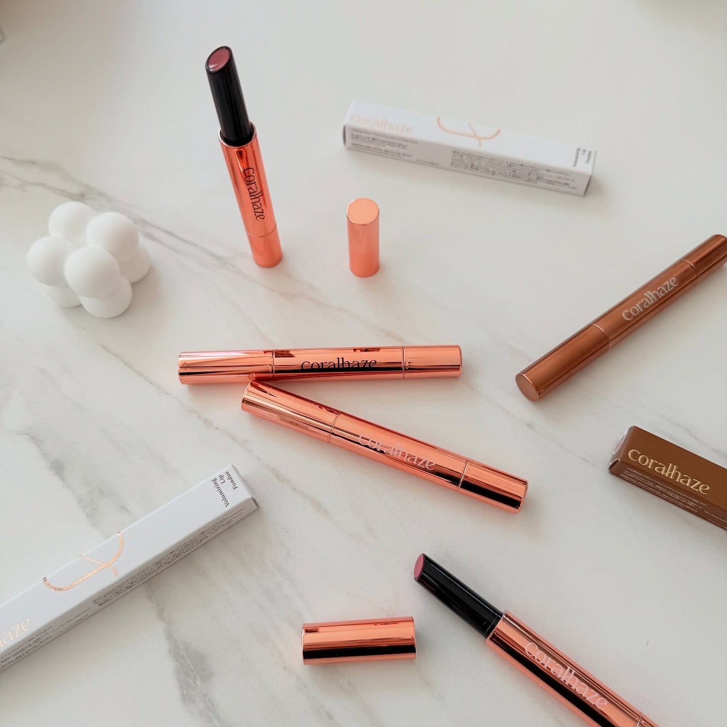 ボリューマイジングフォンデュリップ/Coralhaze/口紅を使ったクチコミ(1枚目)