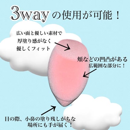 ミラクルパウダースポンジ/Real Techniques/パフ・スポンジを使ったクチコミ(2枚目)