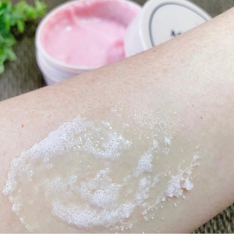 Q+Me スウィート ボム タラソ スクラブ/AGARISM/バスト・ヒップケアを使ったクチコミ(6枚目)