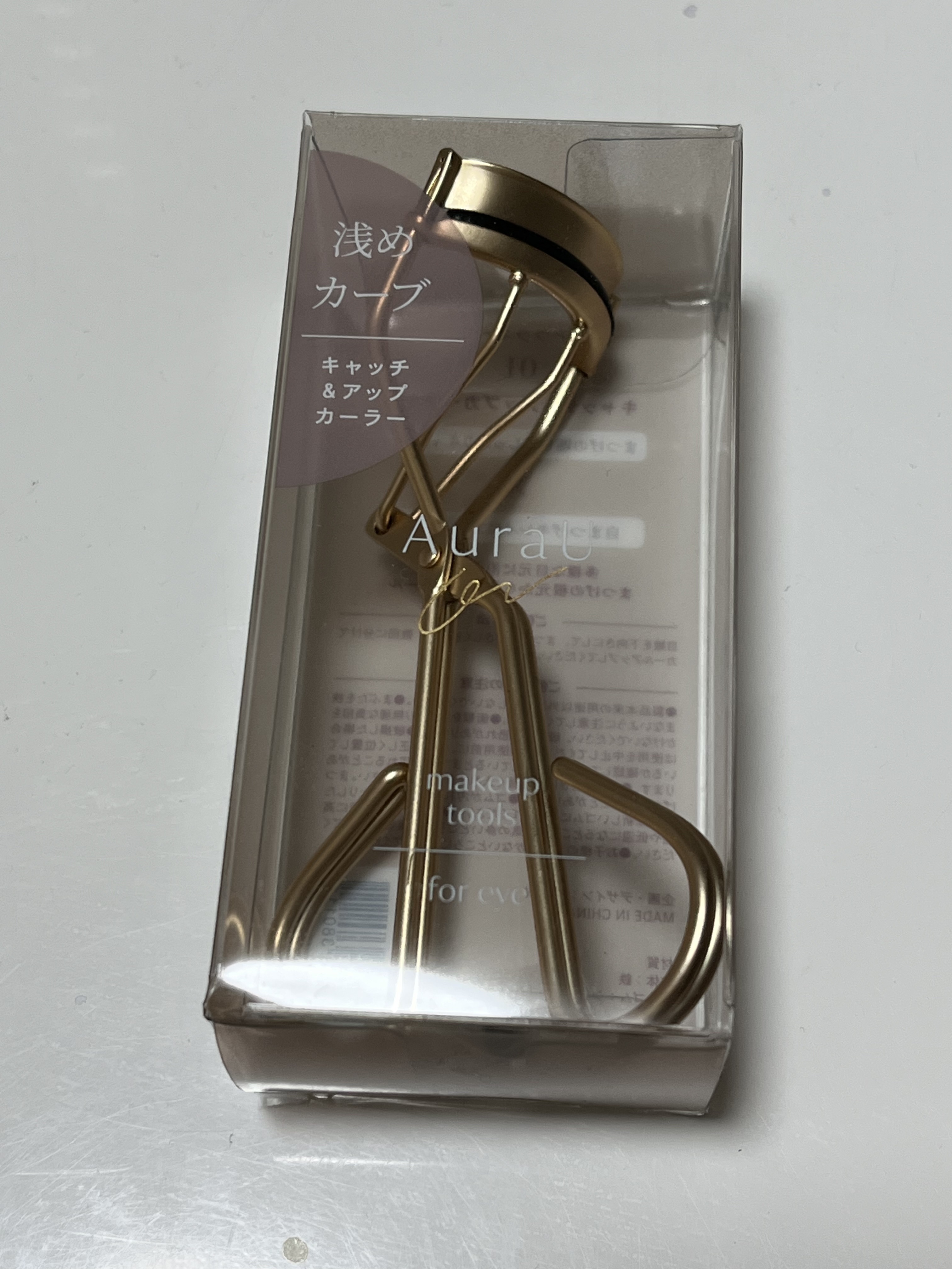 キャッチ&アップカーラー/Aura U/ビューラーを使ったクチコミ（1枚目）