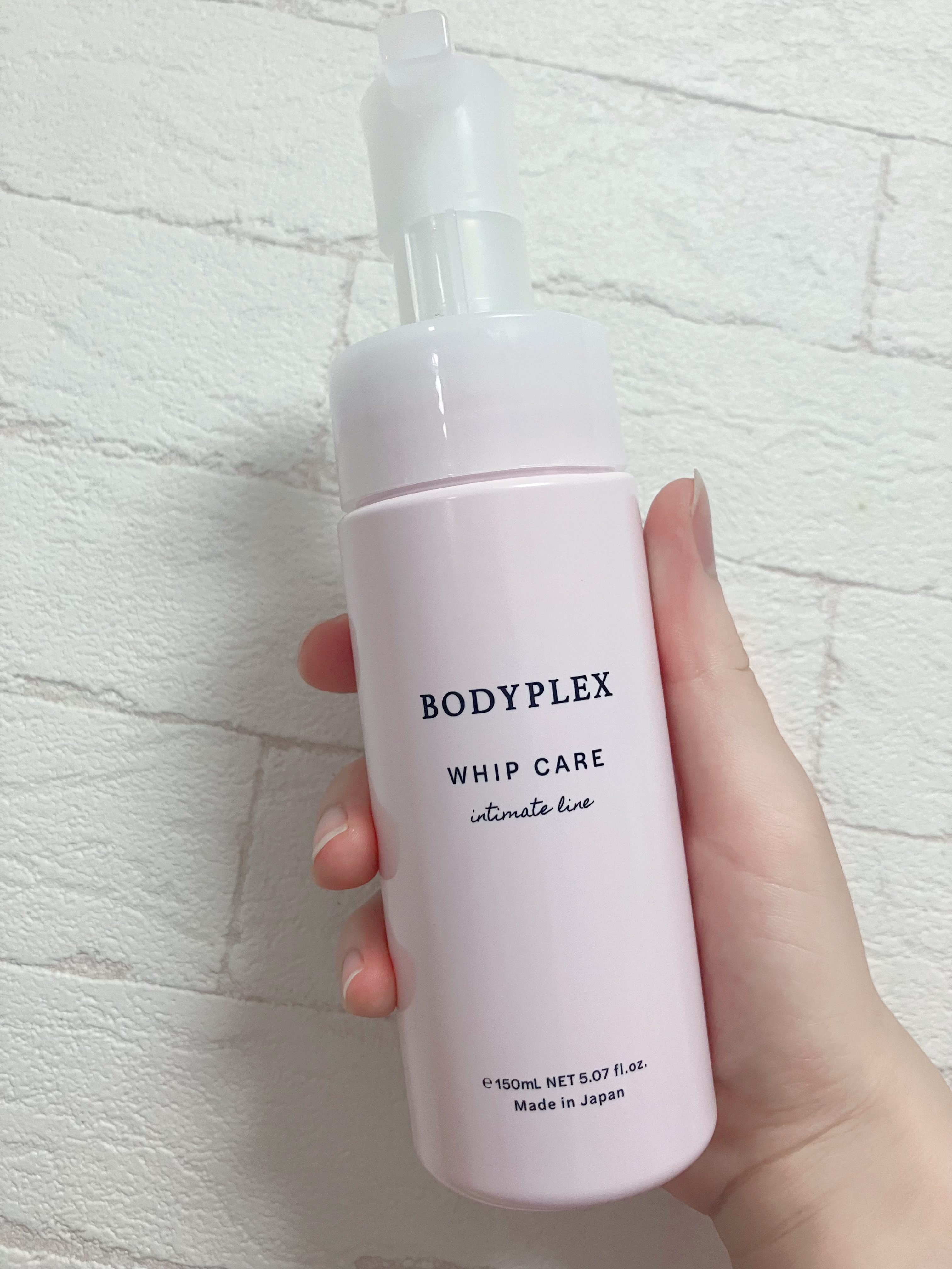 BODYPLEX ホイップケアEXのクチコミ「デリケートゾーンケアに⟡.·*.
マツキヨで購入しました！
夏の生理の時期や日常使いにちょうど.....」（1枚目）