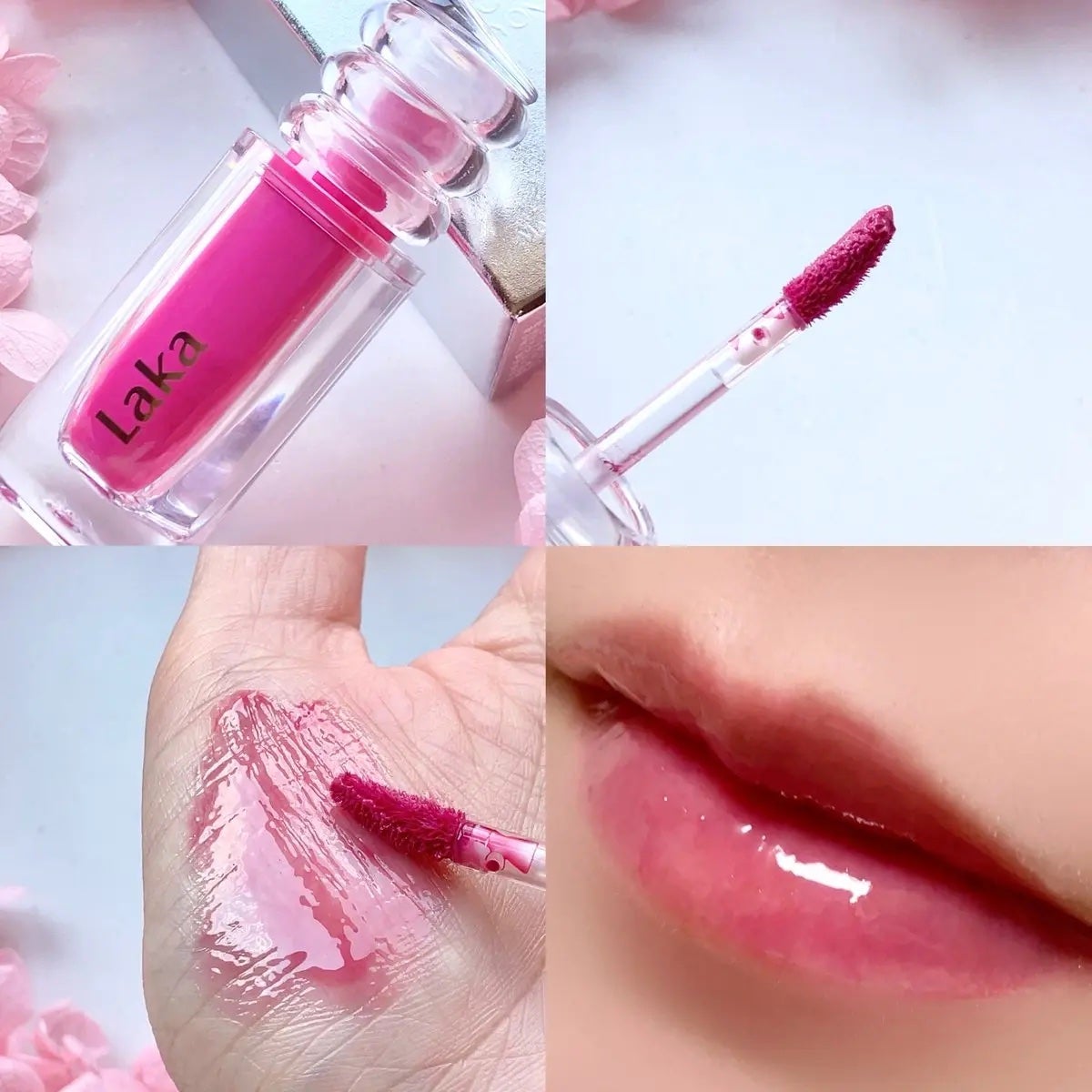 ラカ マキシグレイヤーティント/Laka/リップティントを使ったクチコミ(2枚目)