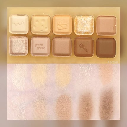 ムードキーボード 06 ヒアーズユアーチーズ(Here’ s your cheese)/lilybyred/アイシャドウパレットの画像