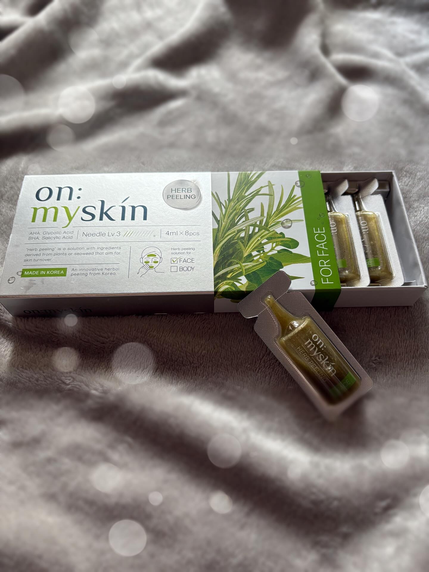 ハーブピーリング/on:myskin/ピーリングを使ったクチコミ（1枚目）