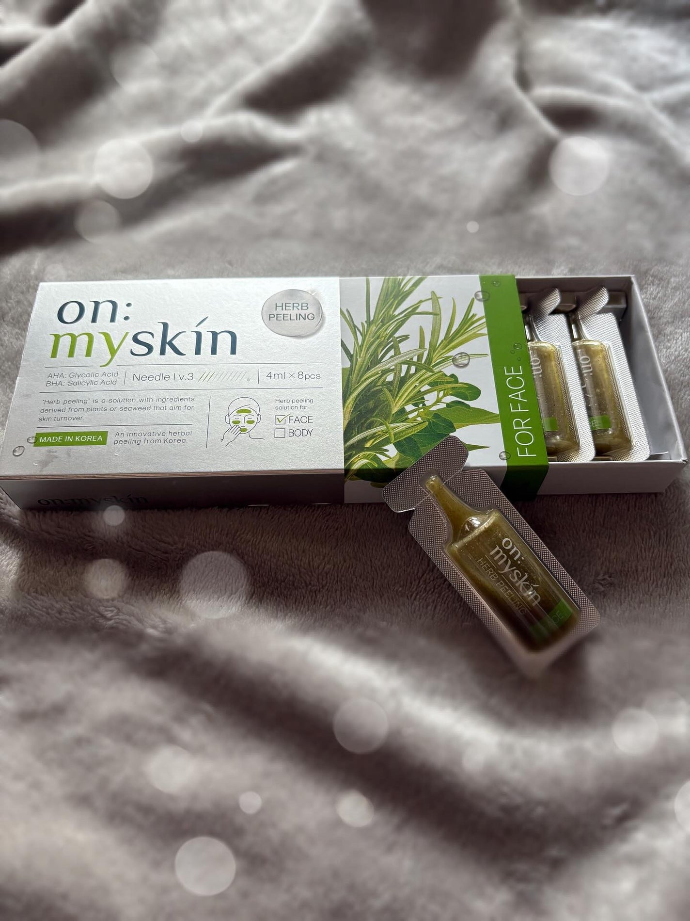 ハーブピーリング/on:myskin/ピーリングを使ったクチコミ(1枚目)