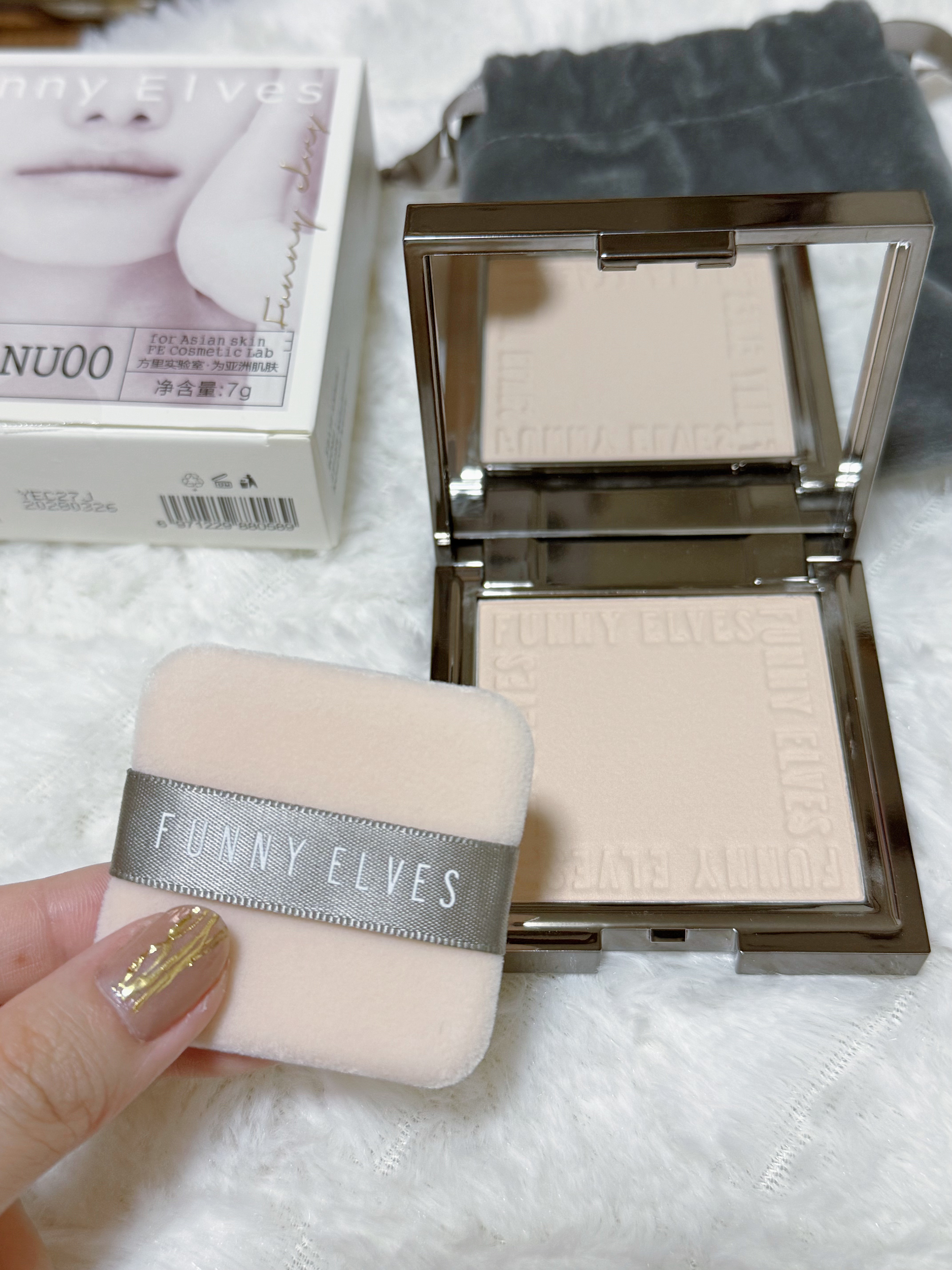 ソフトマットプレストパウダー/FUNNY ELVES方里/プレストパウダーを使ったクチコミ（3枚目）