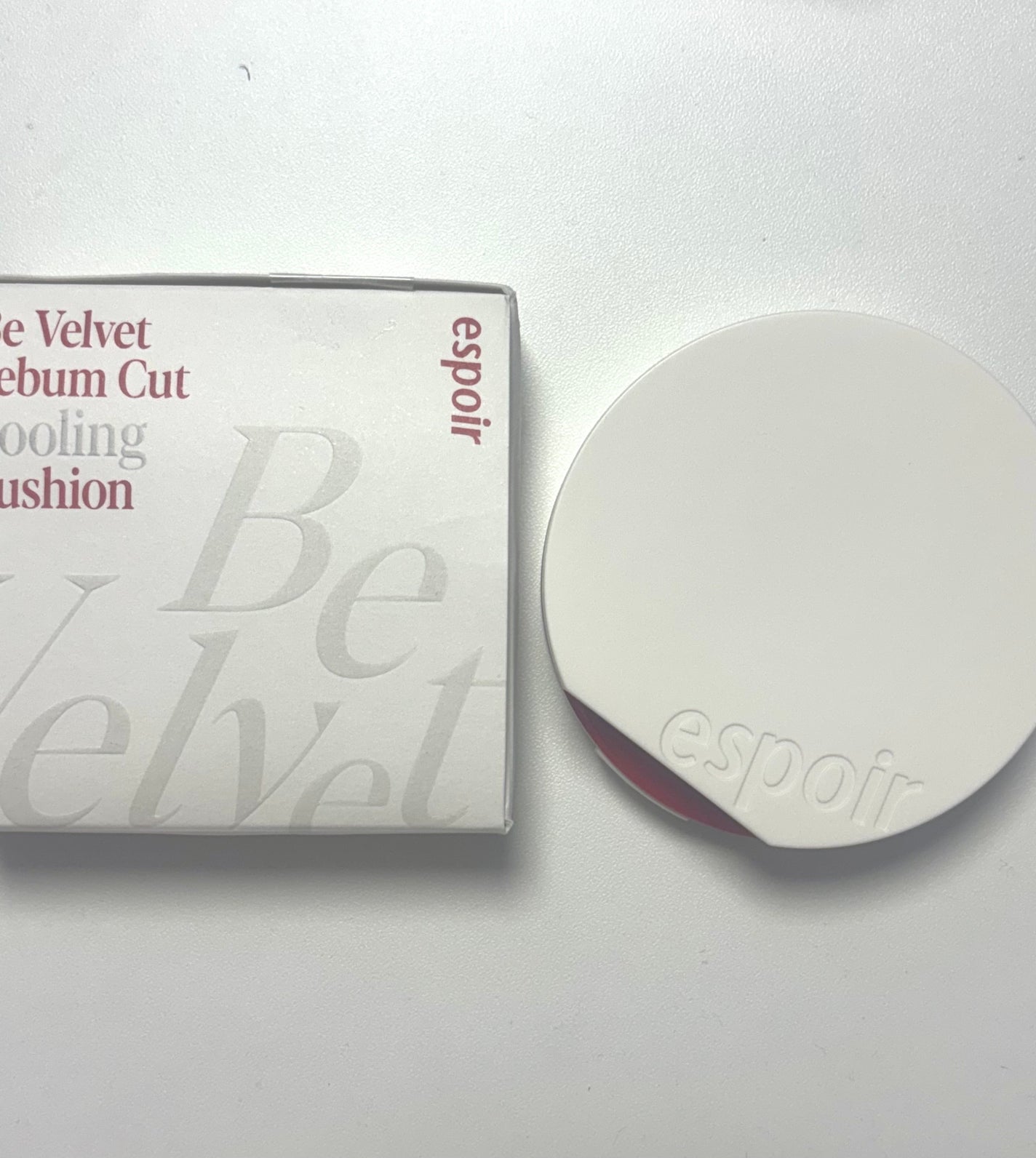 ビーベルベット セバムカットクッション/espoir/プレストパウダーを使ったクチコミ(1枚目)