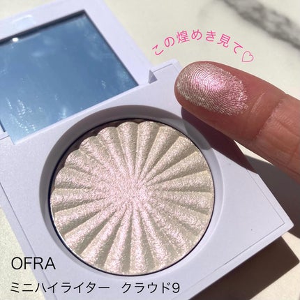 OFRA mini Highlighter/Ofra Cosmetics/パウダーハイライトを使ったクチコミ(1枚目)
