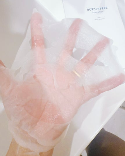 トーンアップABセラムマスク/BORDER FREE cosmetics/シートマスク・パックを使ったクチコミ(3枚目)