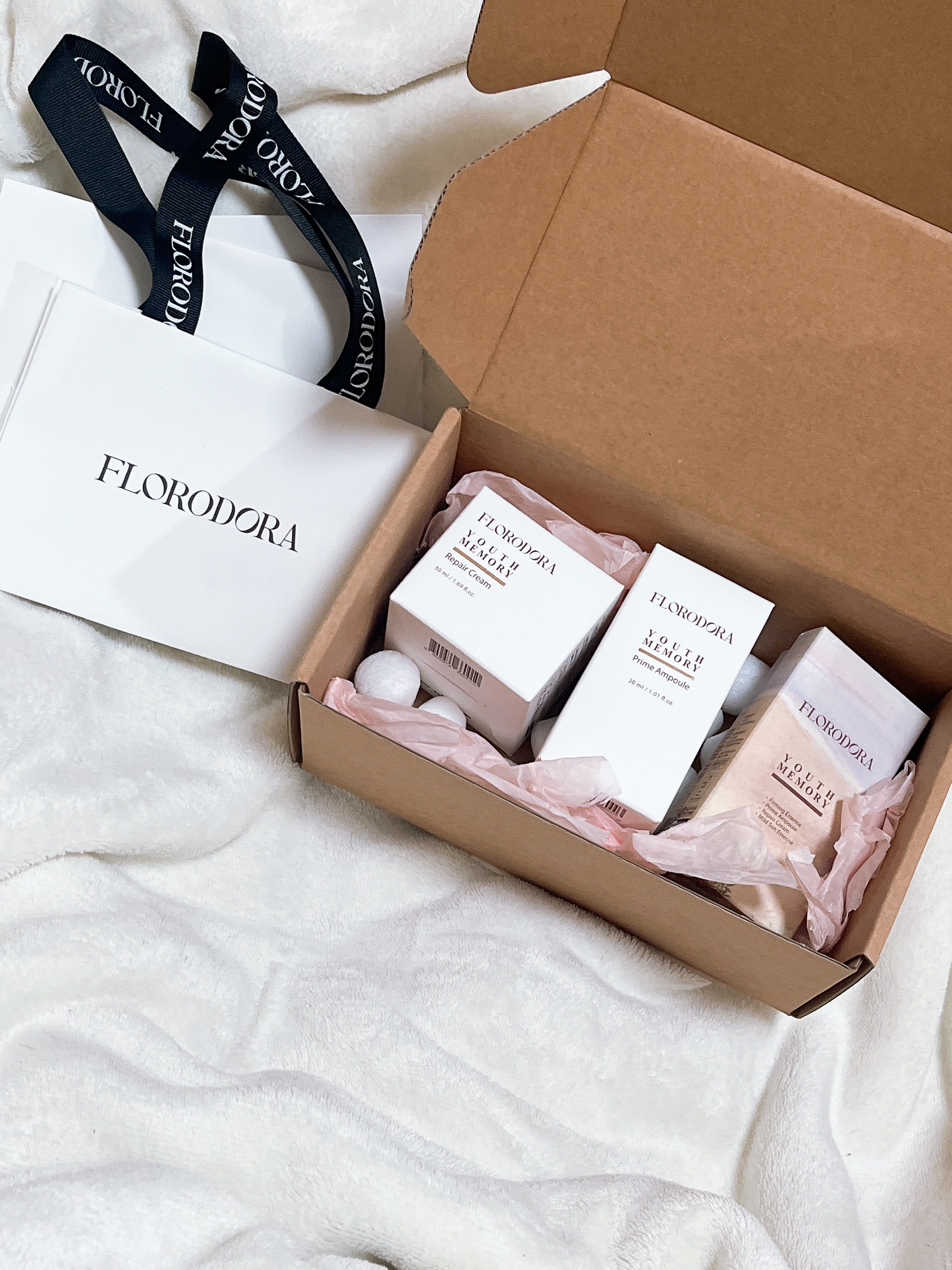 フローロドラ カーミングアイランドスージングマスク/Florodora/フェイスクリームを使ったクチコミ（2枚目）