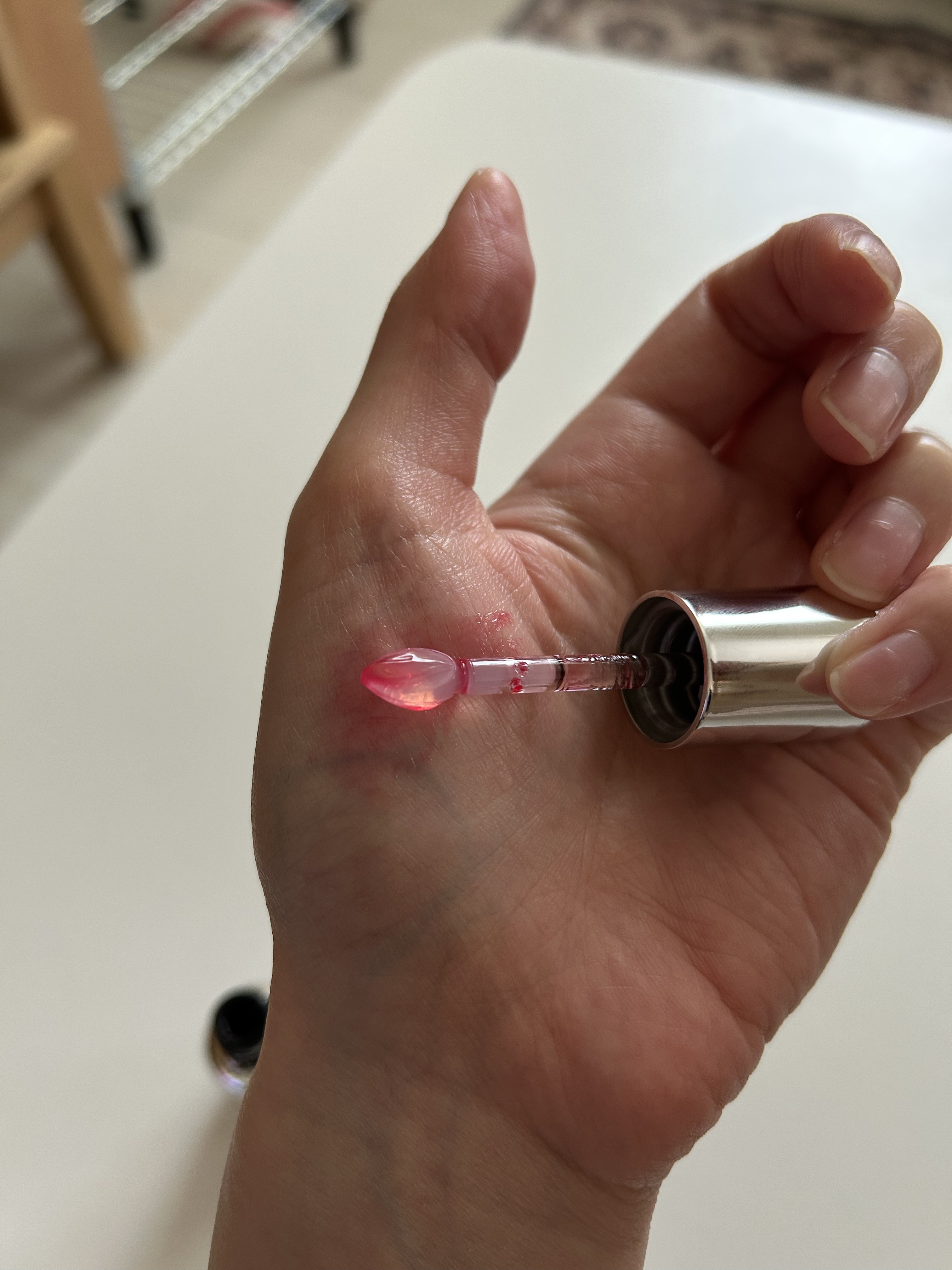 レチノール ボリューム リップセラム/primera/リップグロスを使ったクチコミ（3枚目）