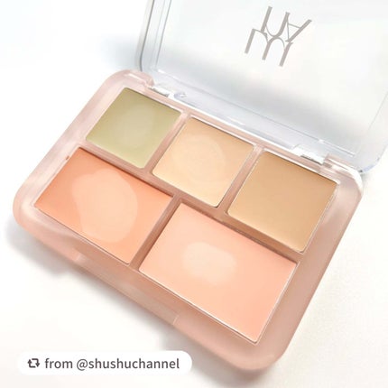 コンシールブレンダーパレット/LUNA/パレットコンシーラーを使ったクチコミ(2枚目)