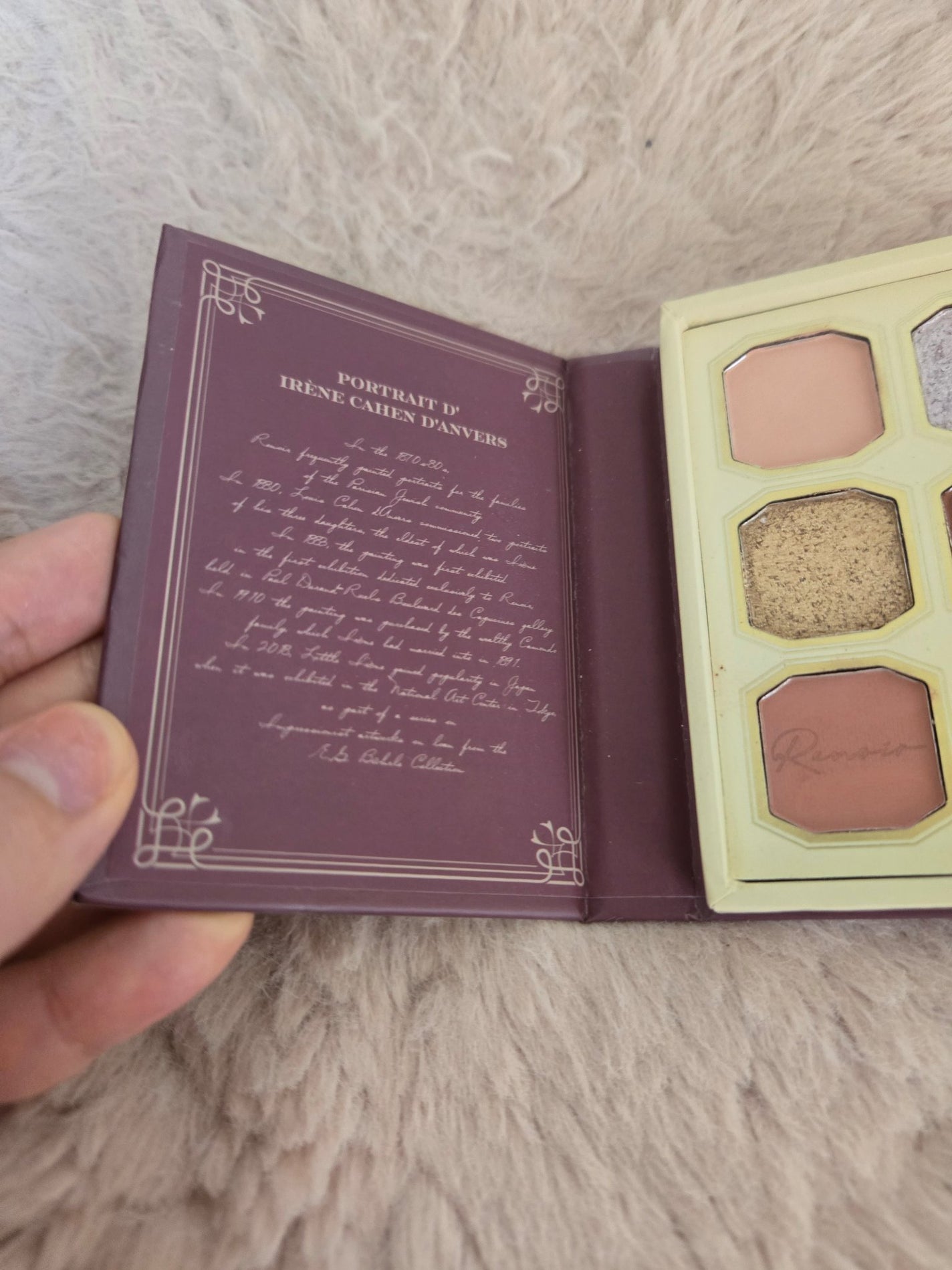 絵画アイシャドウパレット/MilleFée/アイシャドウパレットを使ったクチコミ(3枚目)