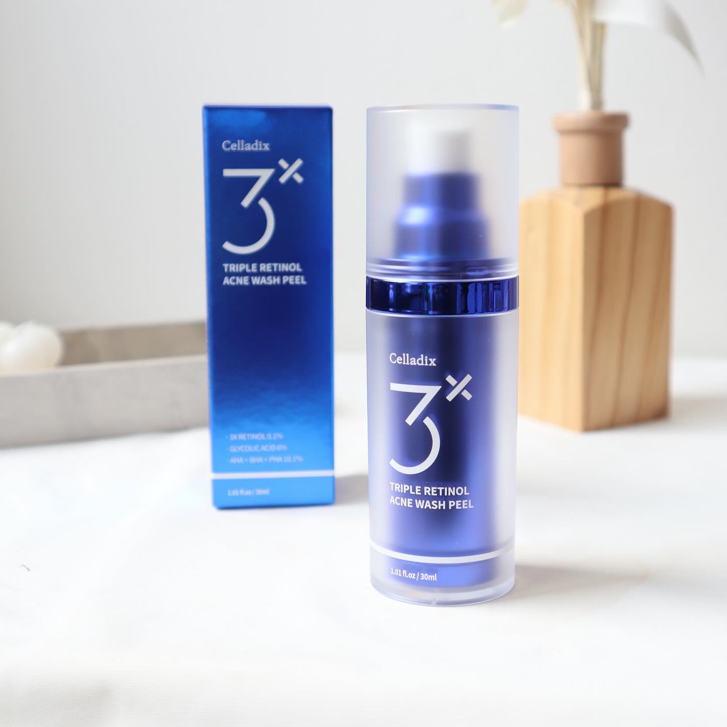 トリプル レチノール ウォッシュピール/Celladix/ピーリングを使ったクチコミ(3枚目)