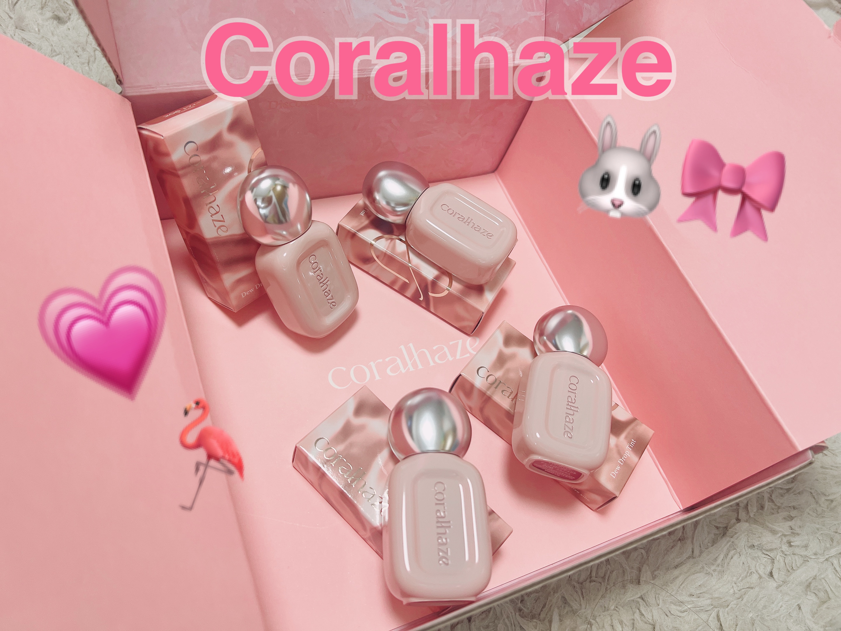 デュー ドロップ ティント/Coralhaze/リップティントを使ったクチコミ（1枚目）