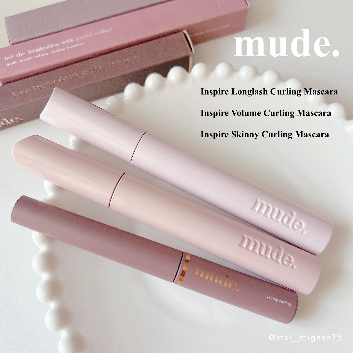 MD インスパイアロングラッシュ カーリングマスカラ/mude/マスカラを使ったクチコミ（1枚目）