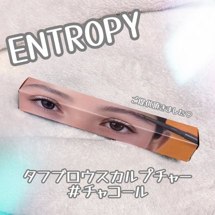 タフブロウスカルプチャー/ENTROPY/アイブロウペンシルを使ったクチコミ(1枚目)