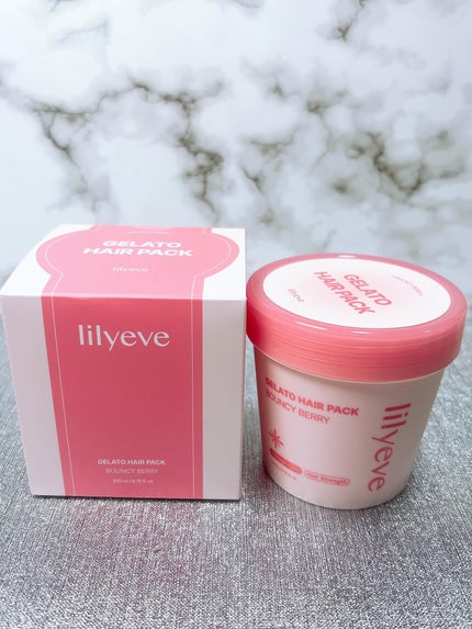 ジェラートヘアパック バウンシーベリー/リリーイブ/ヘアマスク・ヘアパックを使ったクチコミ(5枚目)
