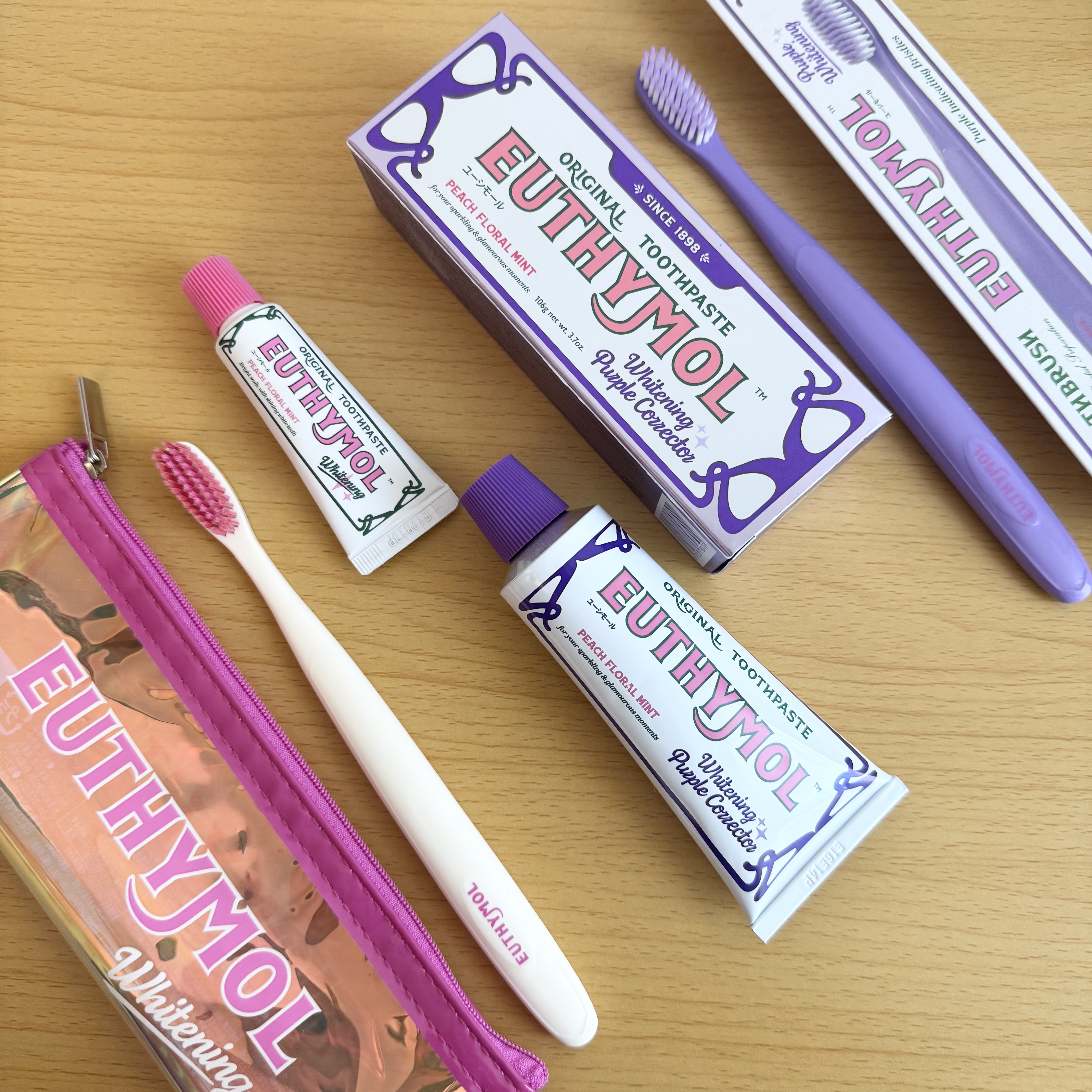 ホワイトニング美白歯磨き粉トラベルセット/EUTHYMOL/その他キットセットを使ったクチコミ（1枚目）