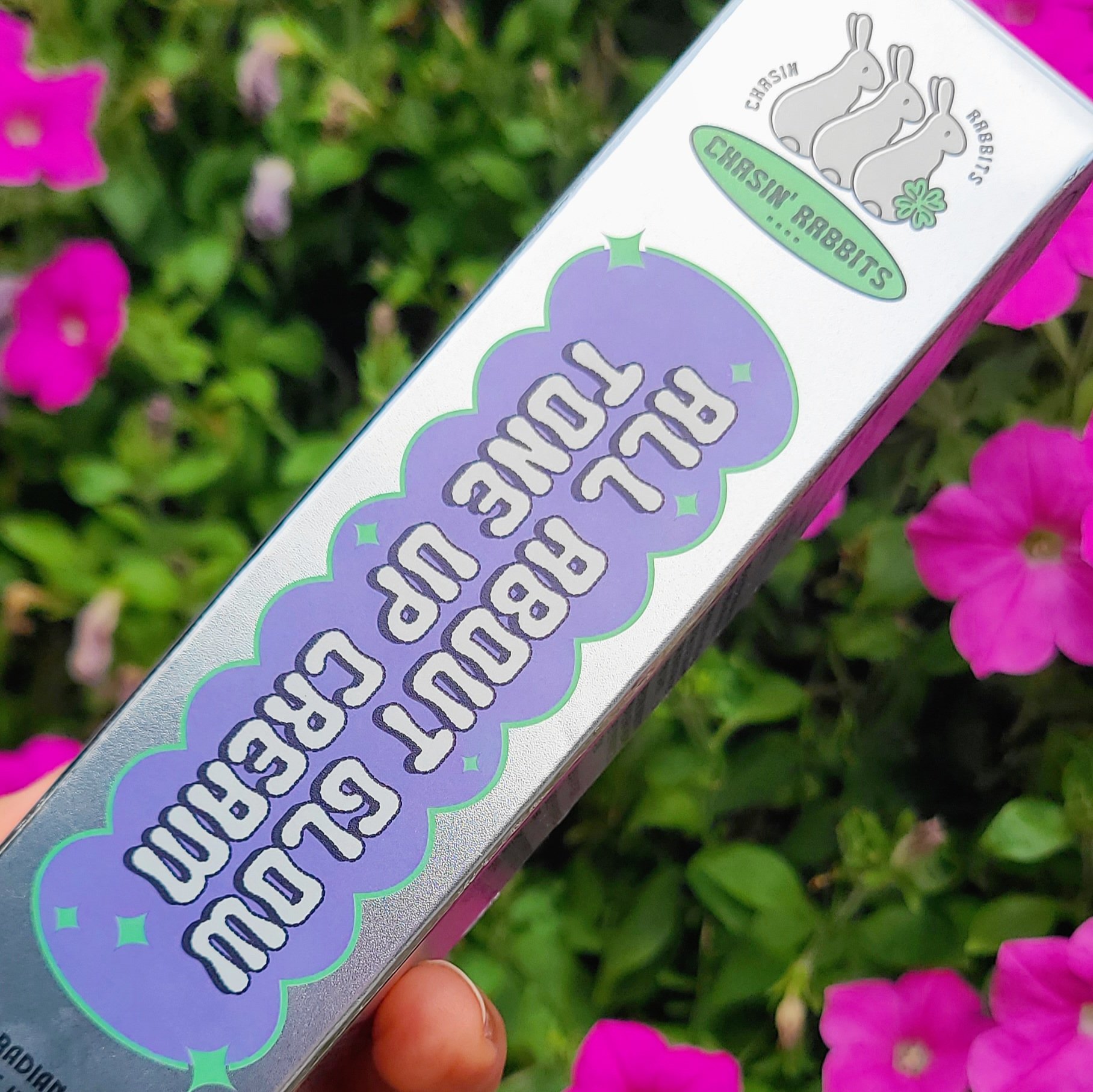 くすみ肌をトーンアップ✨きれい肌づくりクリーム

CHASIN'RABBITS
オールアバウトグロウトーンアップクリーム
50mL


香り:ほぼ無し
柔らかさ:乳液よりやや固め
トーンアップ感:白くなることでトーンアップ？


少しの量で