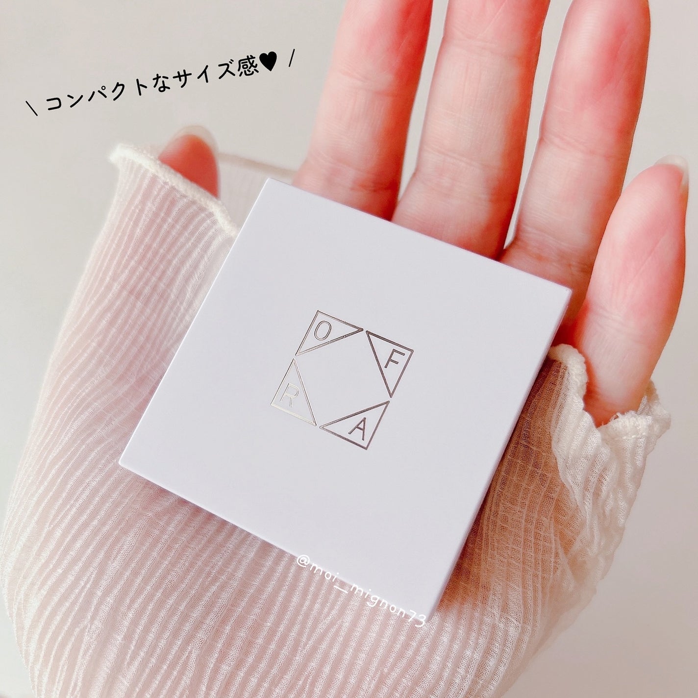 OFRA mini Highlighter/Ofra Cosmetics/パウダーハイライトを使ったクチコミ(5枚目)