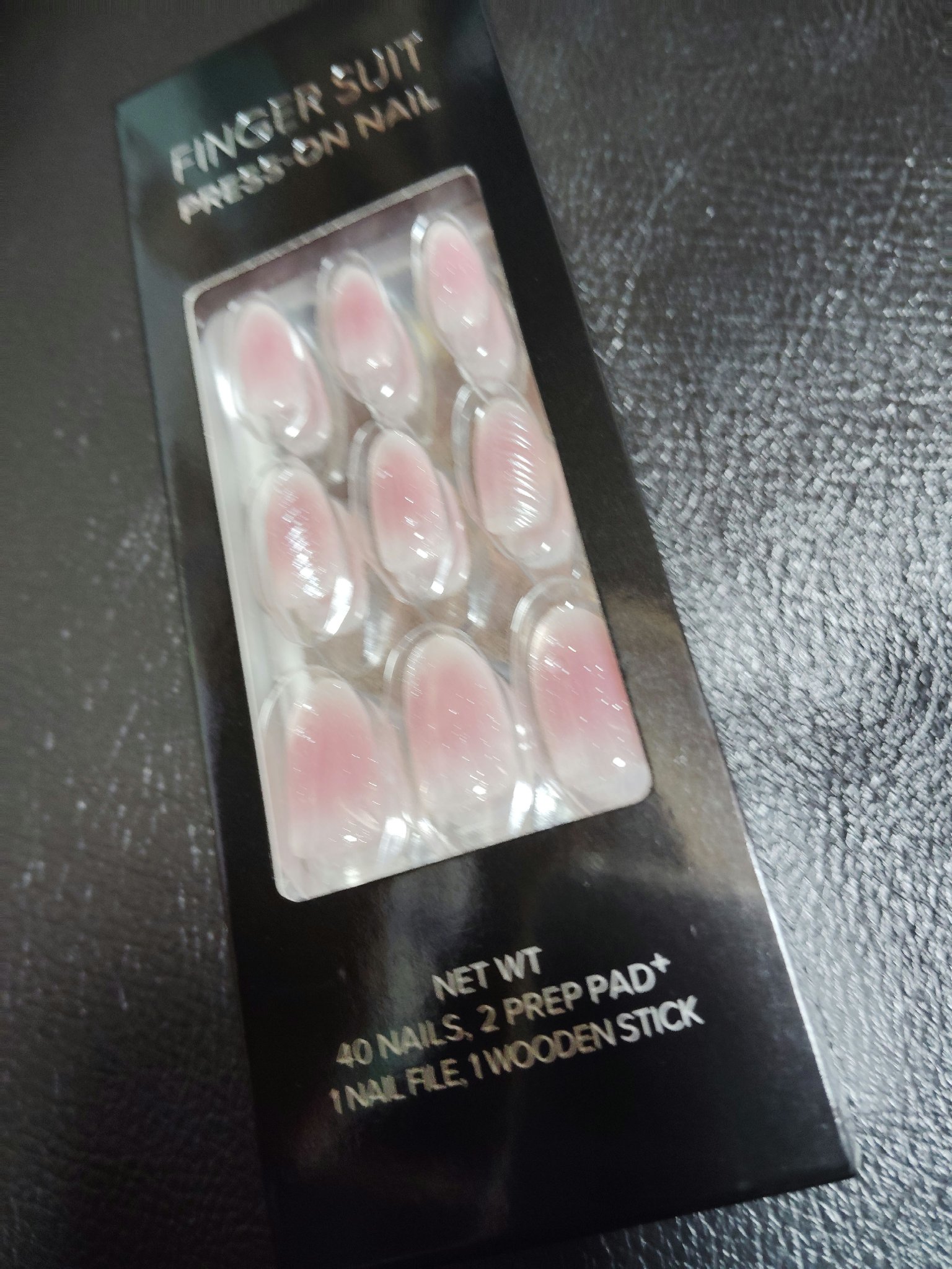 ネイルチップ(シールタイプ) PURE BLUSH/FINGER SUIT/ネイルチップ・パーツを使ったクチコミ（1枚目）