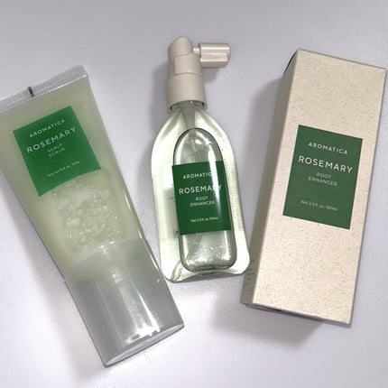 ローズマリー スカルプ スクラブ/AROMATICA/ヘッドスクラブを使ったクチコミ(1枚目)