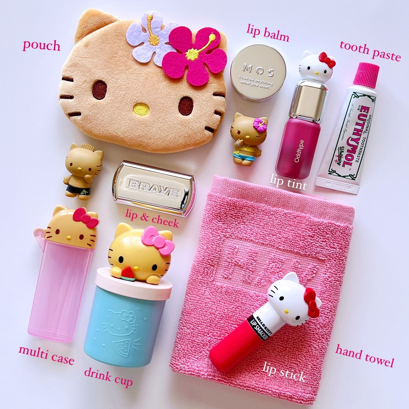 fumi___232323 on LIPS 「日焼けキティ🩷キャンドゥで買った綿棒ケースが可愛すぎる🥹🫶💘キ..」(2枚目)