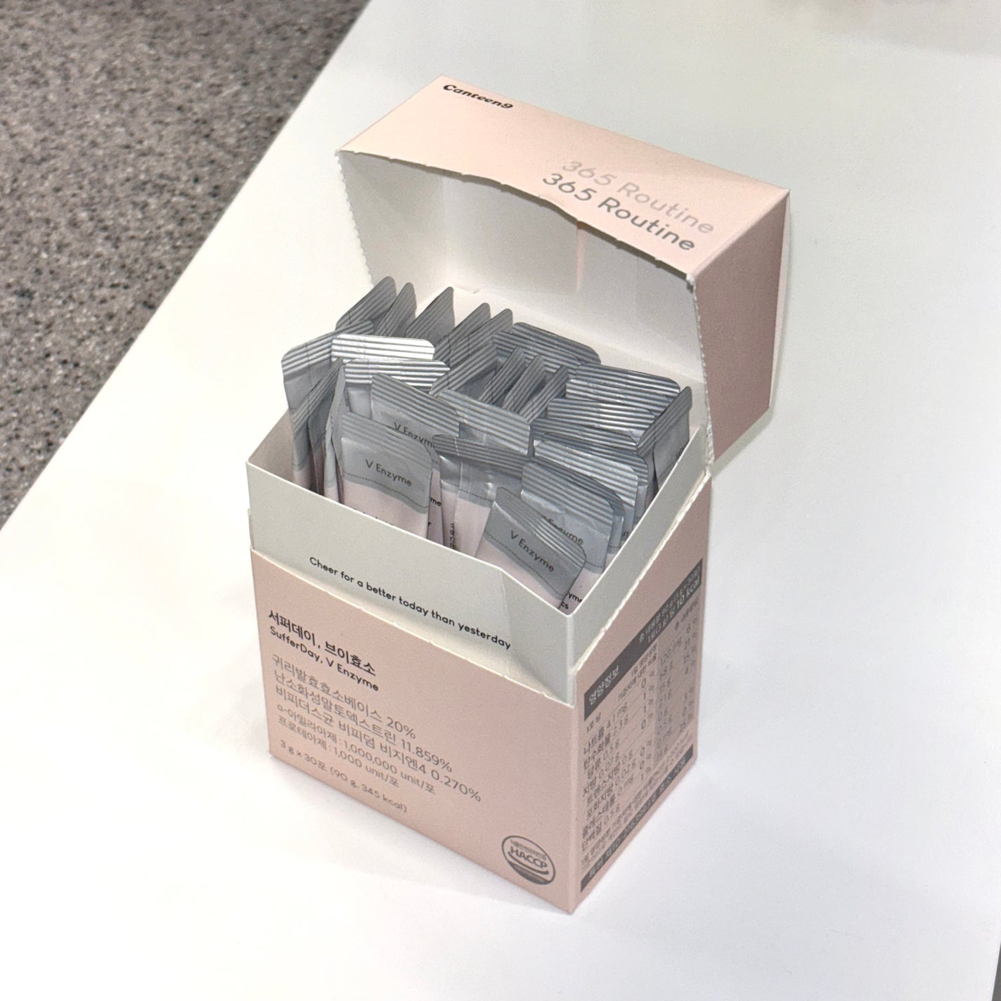 サファーデイ V酵素/canteen9/ボディサプリメントを使ったクチコミ(2枚目)