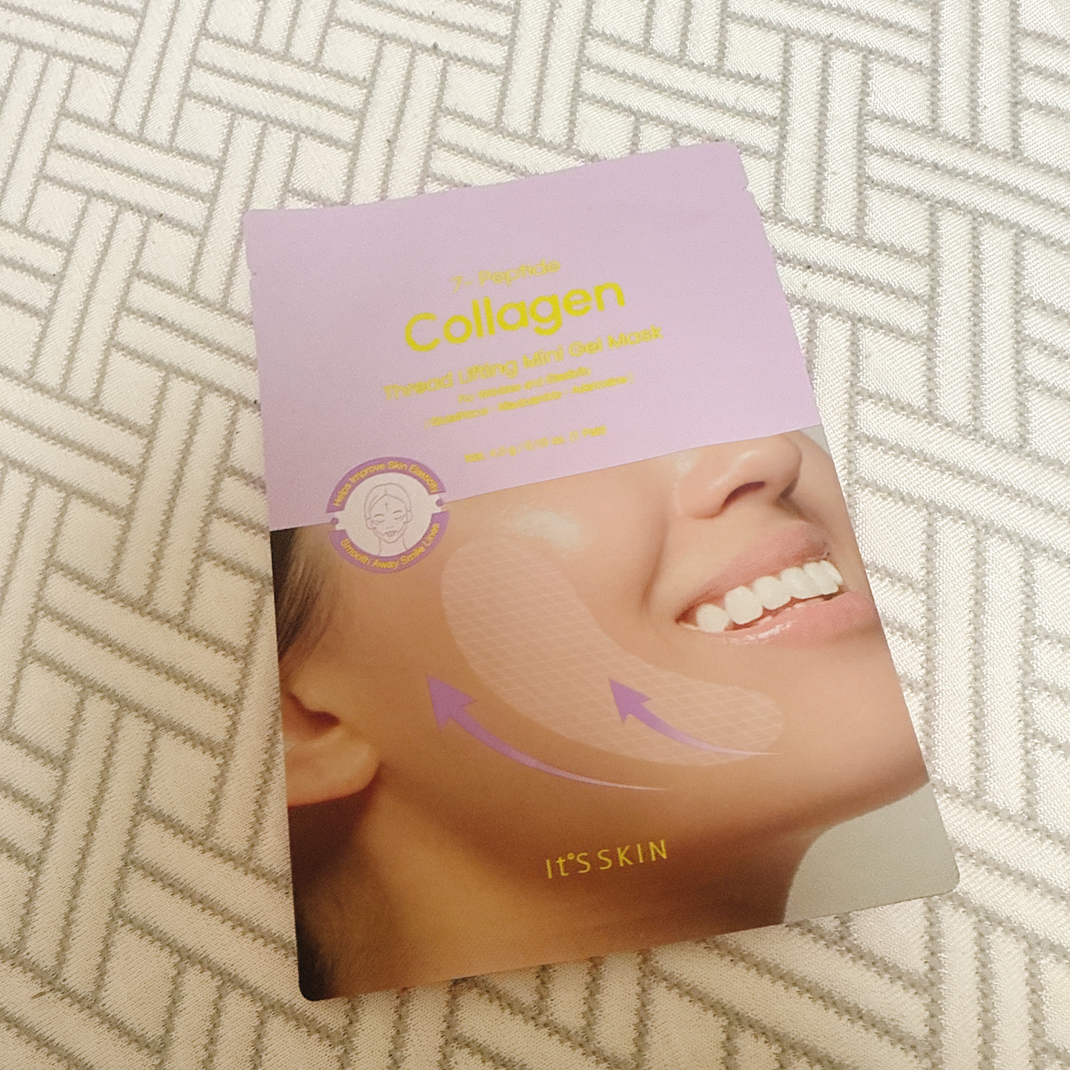 7-ペプチド コラーゲン 糸リフト ミニ ジェルマスク/It's skin/シートマスク・パックを使ったクチコミ（1枚目）