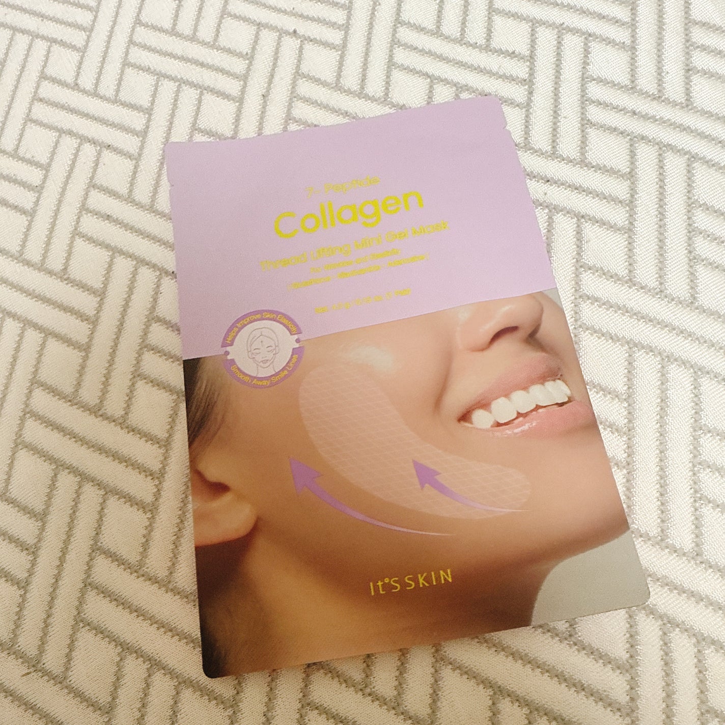 7-ペプチド コラーゲン 糸リフト ミニ ジェルマスク/It's skin/シートマスク・パックを使ったクチコミ(1枚目)