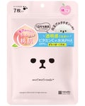 モフモフフレンズ 桃肌シートマスク / 明色