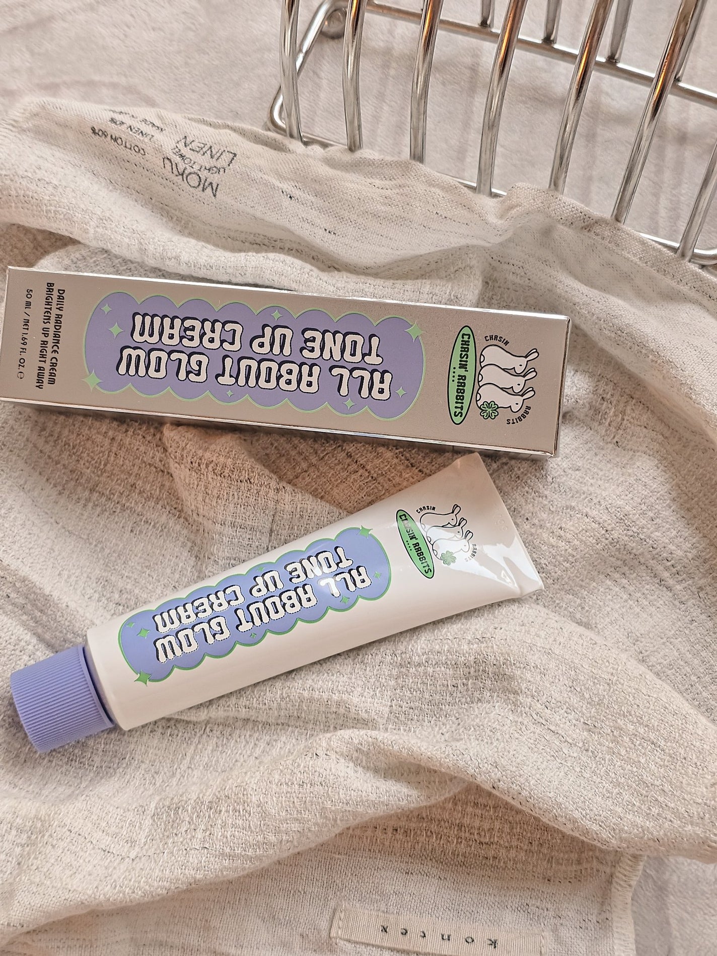 オールアバウトグロウトーンアップクリーム/CHASIN'RABBITS/化粧下地を使ったクチコミ(1枚目)