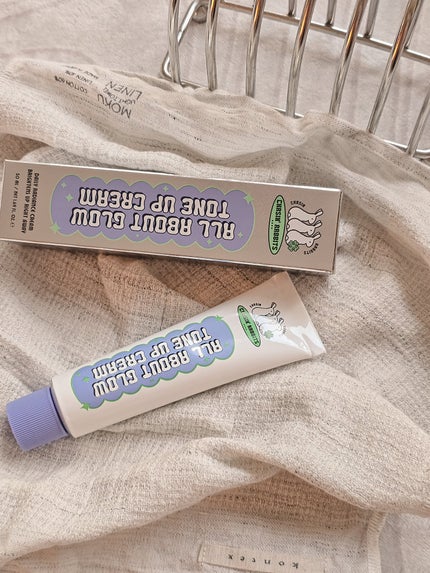 オールアバウトグロウトーンアップクリーム/CHASIN'RABBITS/化粧下地を使ったクチコミ(1枚目)