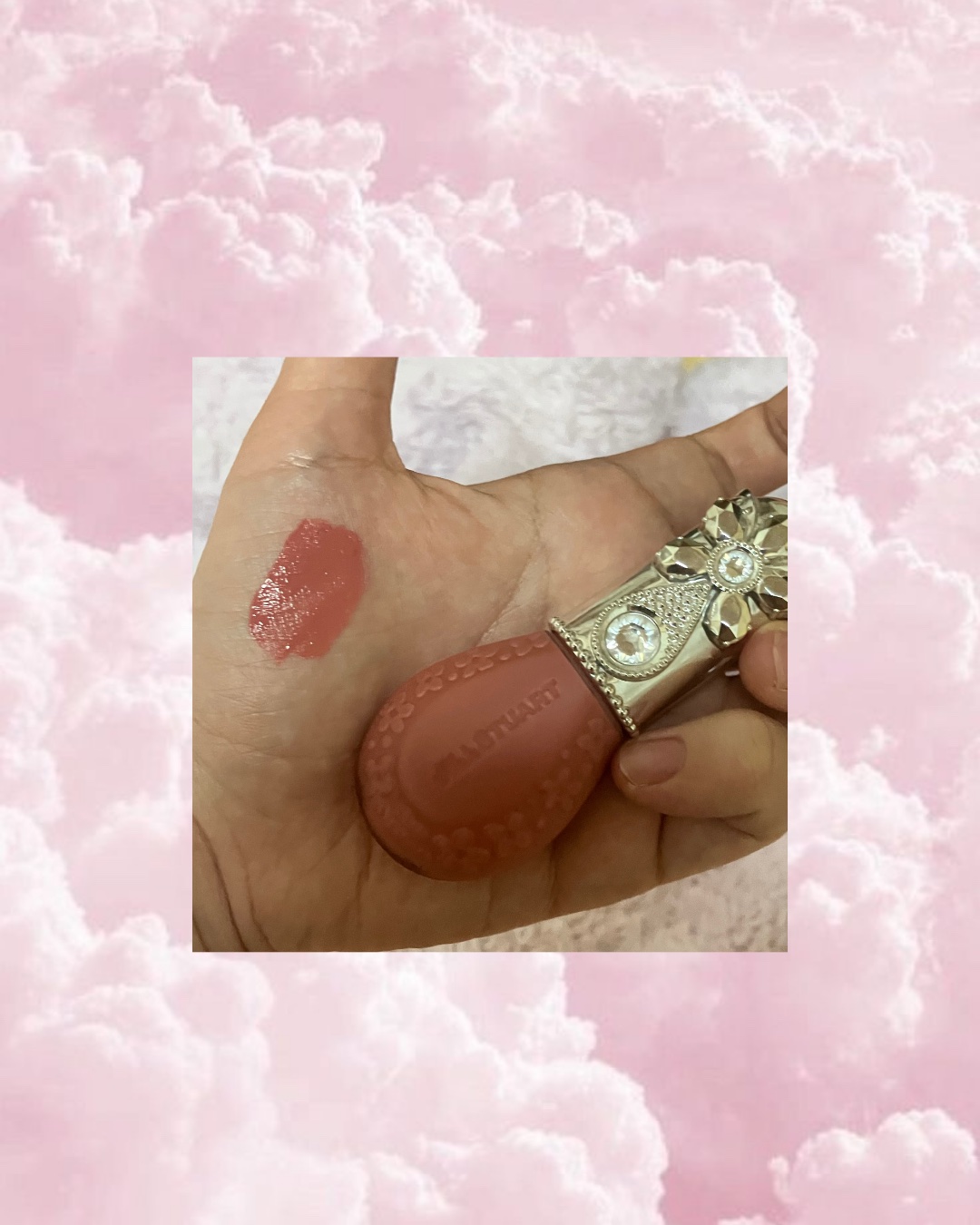 ジルスチュアート ブルームドロップ リップ＆チーク シフォン/JILL STUART/リキッドチークを使ったクチコミ（1枚目）